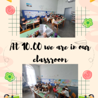 At 10.00 we are in our classroom (1)